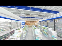 01-XDKJS001, Pharmacy Shop Display, Pharmacy Shop Furniture With 34Sets Display Cabinets