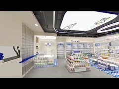 10-KLYLS Maternity And Baby Shop Display With Klein Blue Style