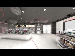 22-SYMLS Beauty Store Design With Shining Mold Aluminum Series